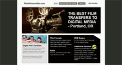 Desktop Screenshot of moviepreservation.com